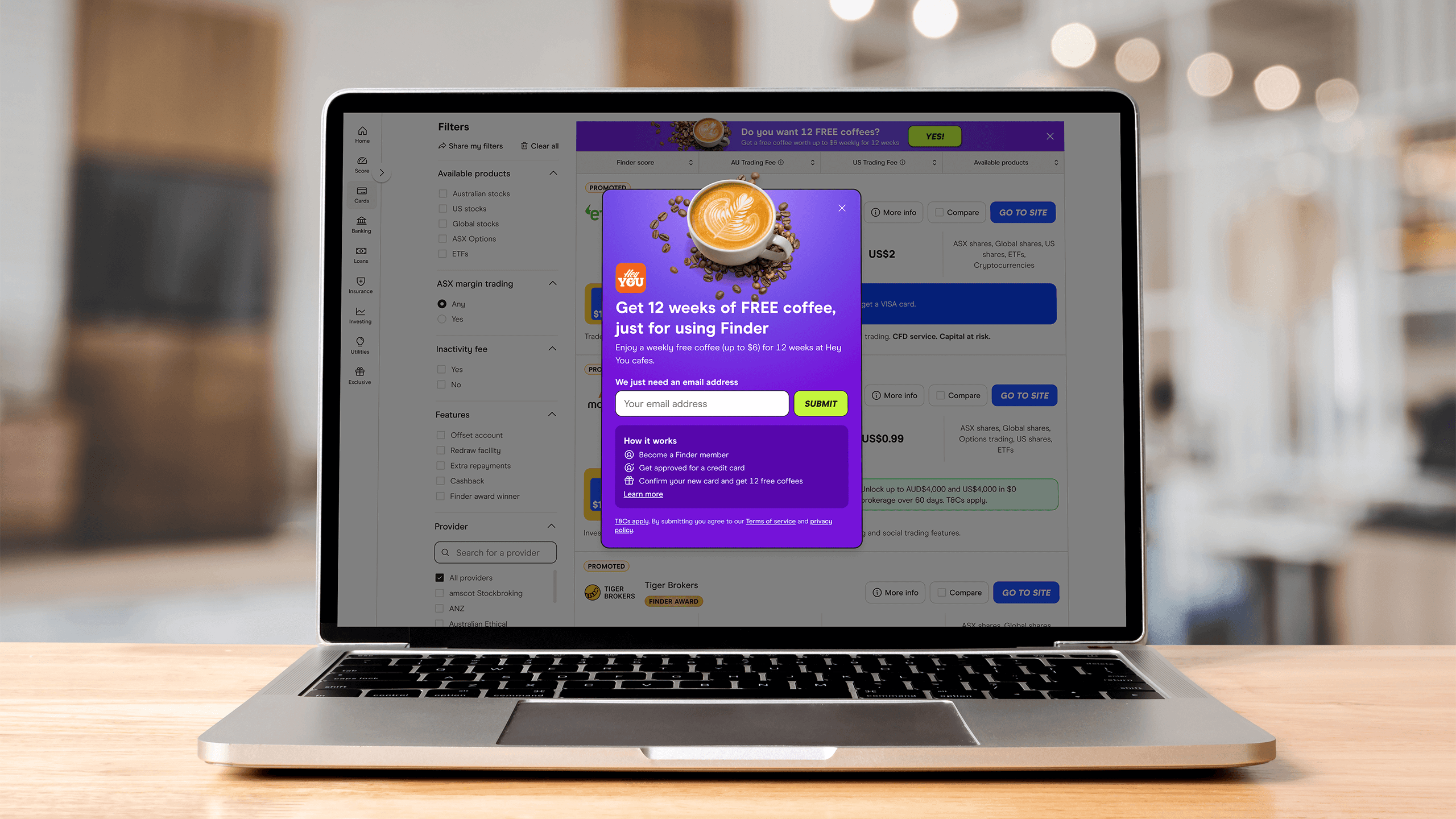 Finder loyalty program redesign